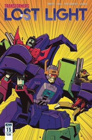 The Transformers: Lost Light #15 (Roche Cover)