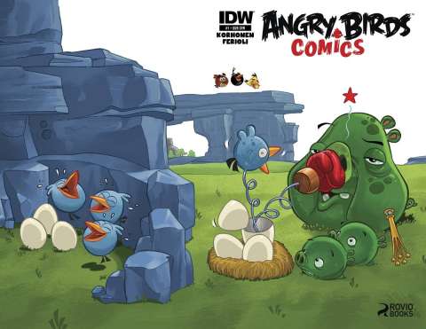 Angry Birds Comics #1 (Subscription Cover)