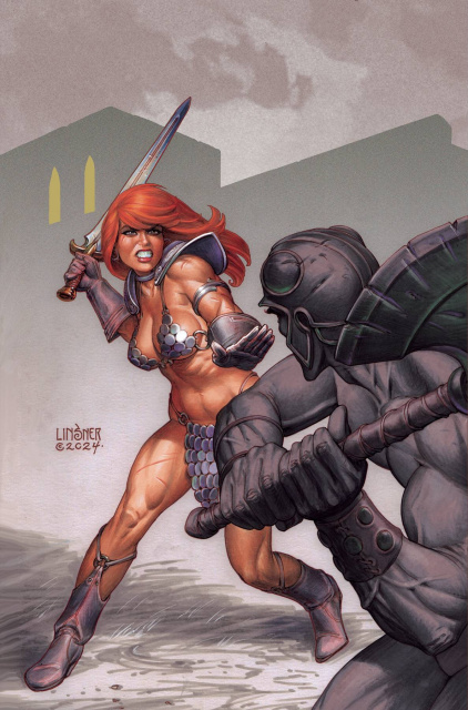 Red Sonja #17 (15 Copy Linsner Virgin Cover)