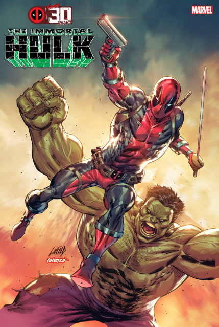 The Immortal Hulk #45 (Liefeld Deadpool 30th Anniversary Cover)
