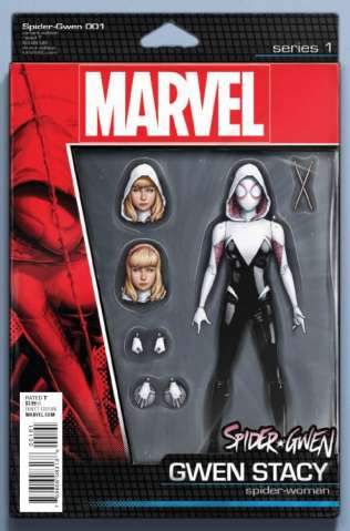 Spider-Gwen #1 (Christopher Action Figure Cover)