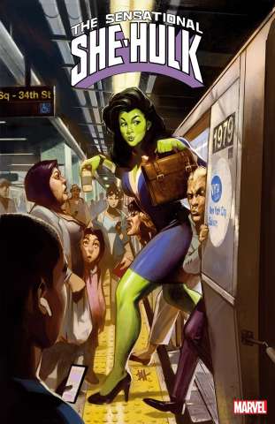 The Sensational She-Hulk #6 (Ben Harvey Cover)