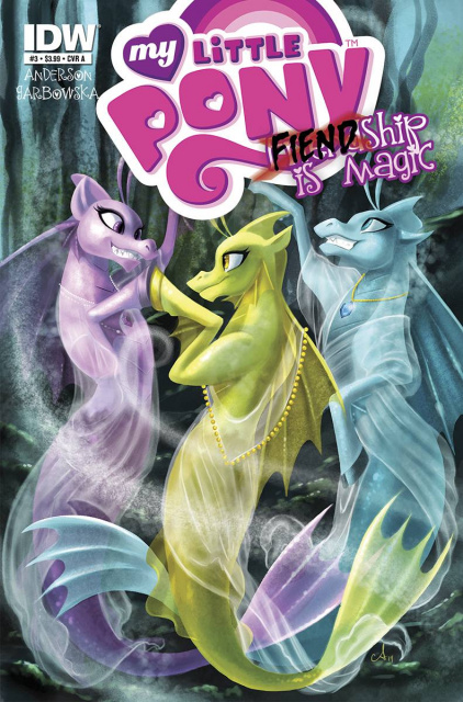 My Little Pony: Fiendship Is Magic #3 (Sirens Cover)