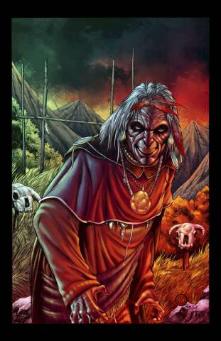 Grimm Fairy Tales: Dark Shaman #1 (Mychaels Cover)