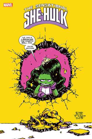 The Sensational She-Hulk #1 (Skottie Young Cover)
