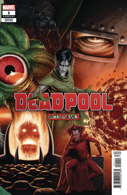 Deadpool Annual #1 (Christopher Connecting Cover)