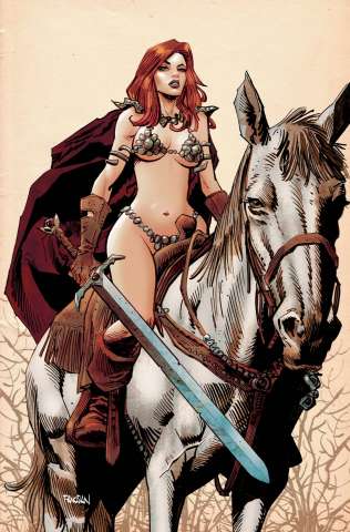 Unbreakable Red Sonja #4 (10 Copy Panosian Virgin Cover)
