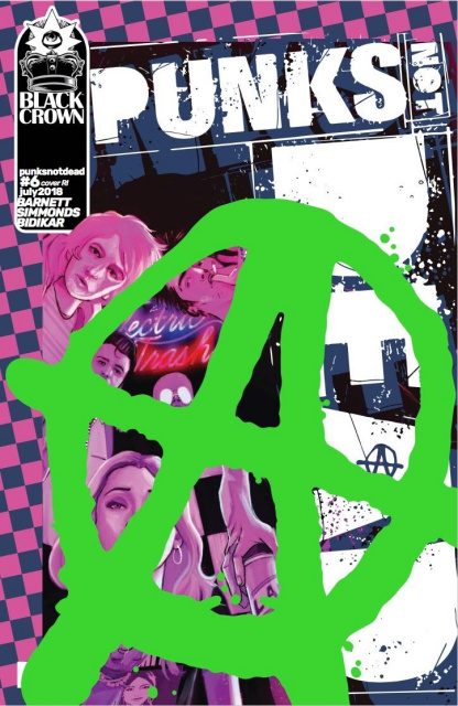 Punk's Not Dead #6 (10 Copy Simmonds Cover)