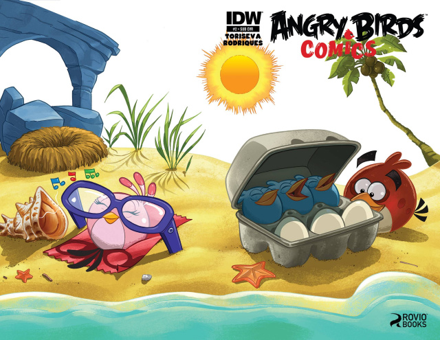 Angry Birds Comics #2 (Subscription Cover)
