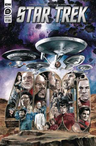 Star Trek #400 (Woodward Cover)