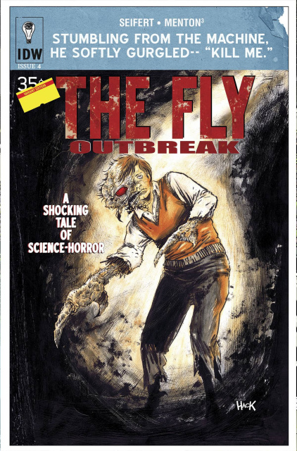 The Fly: Outbreak #4 (Subscription Cover)