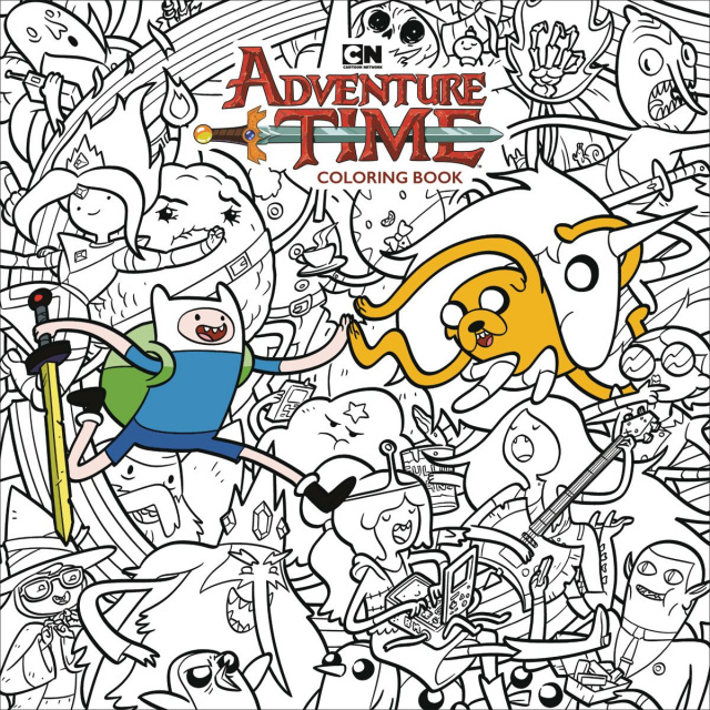 Adventure Time: Adult Coloring Book