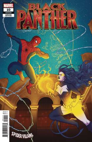 Black Panther #10 (Bartel Spider-Man Villains Cover)
