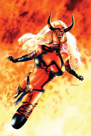 Lady Demon #1 (Rare Mayhew Virgin Cover)