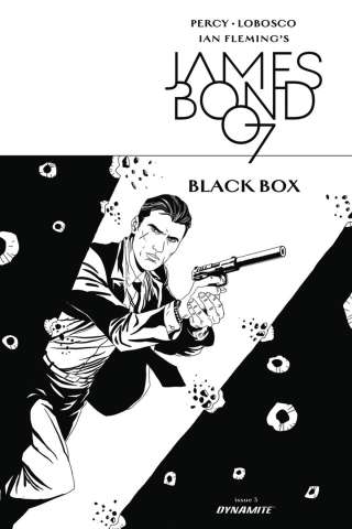 James Bond: Black Box #3 (Copy Lobosco B&W Cover)
