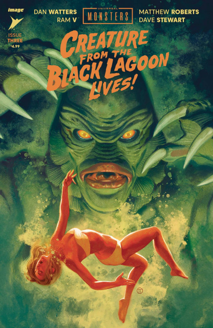 Universal Monsters: The Creature from the Black Lagoon Lives! #3 (Tedesco Cover)