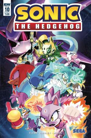 Sonic the Hedgehog #10 (Thomas Cover)