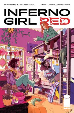 Inferno Girl Red: Book One #1 (Goux Cover)