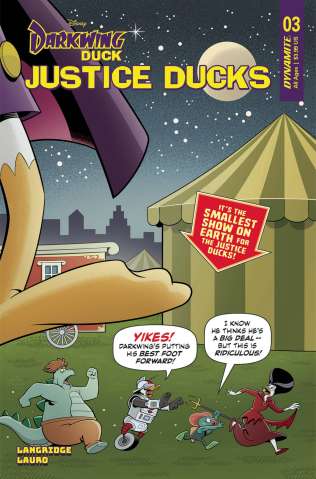 Justice Ducks #3 (Langridge Cover)