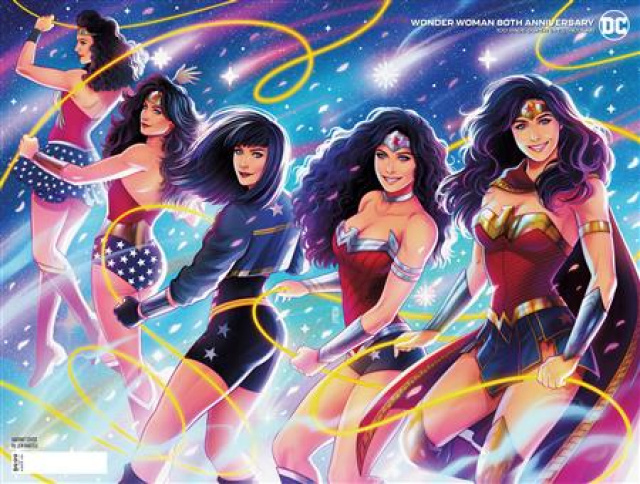 Wonder Woman: 80th Anniversary 100-Page Super Spectacular #1 (Jen Bartel Costume Celebration Wraparound Cover)