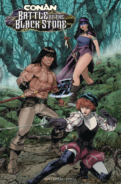 Conan the Barbarian: Battle of the Black Stone #3 (Brine Cover)