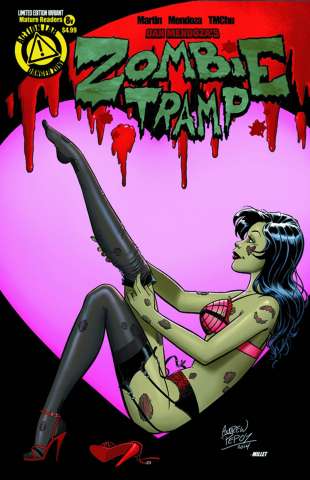 Zombie Tramp #8 (Valentine Cover)