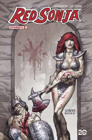 Red Sonja #18 (Linsner Cover)