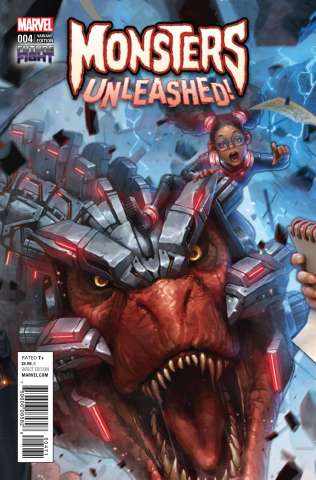 Monsters Unleashed! #4 (Video Game Cover)