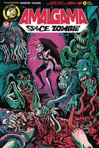 Amalgama: Space Zombie #4 (Baugh Cover)