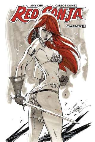 Red Sonja #3 (Campbell Cover)