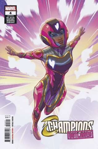 Champions #4 (Souza Ironheart Black History Month Cover)