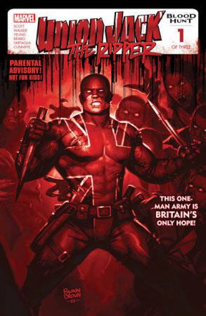 Union Jack: The Ripper - Blood Hunt #1 (Blood Soaked 2nd Printing)