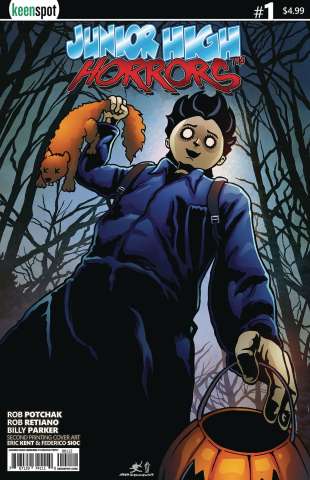 Junior High Horrors #1 (2nd Printing Halloween Parody Cover)