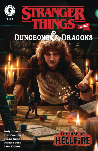 Stranger Things and Dungeons & Dragons: The Rise of Hellfire #1 (Villanueve Cover)