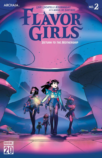 Flavor Girls: Return to the Mothership #2 (Locate Cover)