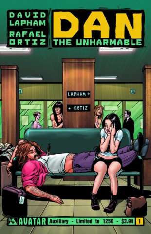Dan the Unharmable #1 (Auxiliary Cover)