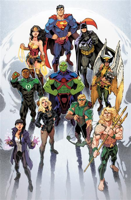 Justice League #75 (Team Todd Nauck Card Stock Cover)
