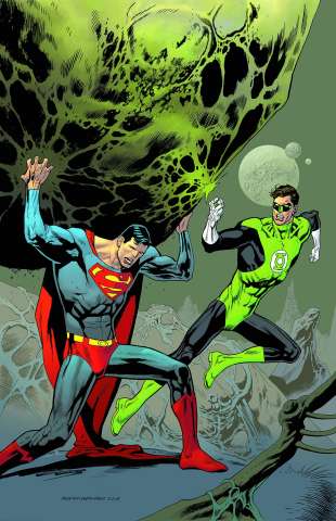 Superman #44 (Green Lantern 75th Anniversary Cover)