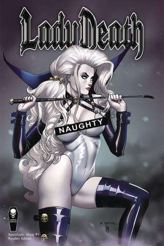 Lady Death: Apocalyptic Abyss #1 (Naughty Cover)