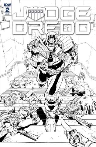 Judge Dredd: Under Siege #2 (10 Copy Cover)
