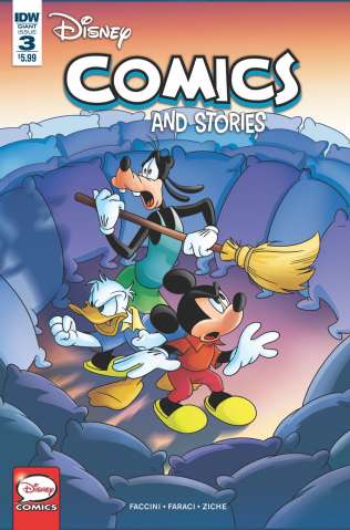 Disney Comics and Stories #3 (Campinoti Cover)
