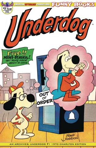 Underdog #1 (Charlton Cover)