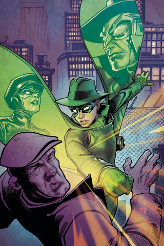 Green Hornet #3 (20 Roux Virgin Cover)
