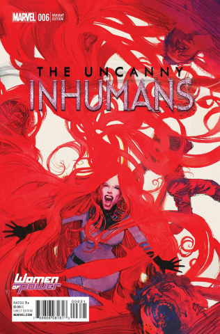 The Uncanny Inhumans #6 (Sienkiewicz WOP Cover)