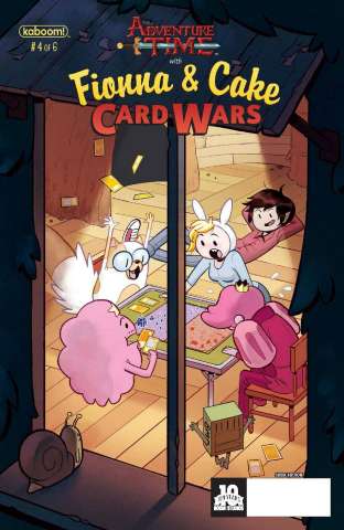 Adventure Time with Fionna & Cake: Card Wars #4 (Terrace Cover)