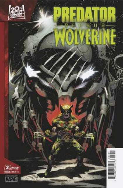 Predator vs. Wolverine #3 (Adam Kubert Cover)