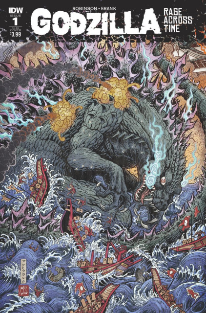 Godzilla: Rage Across Time #1 (Subcription Cover)