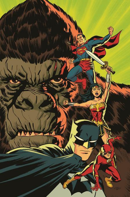 Justice League vs. Godzilla vs. Kong #5 (Michael Cho Card Stock Cover ...