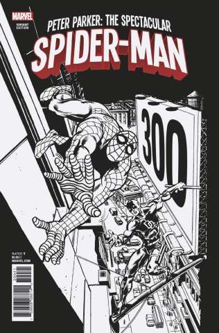 Peter Parker: The Spectacular Spider-Man #300 (Remastered Sketch Cover)