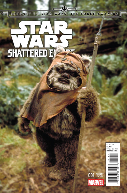 Journey to Star Wars: The Force Awakens - Shattered Empire #1 (Movie Cover)